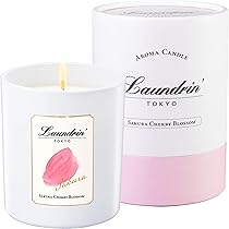 Amazon | Laundrin'(ランドリン) アロマキャンドル サクラチェリー